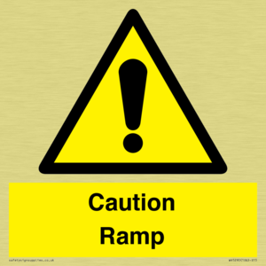Caution Ramp